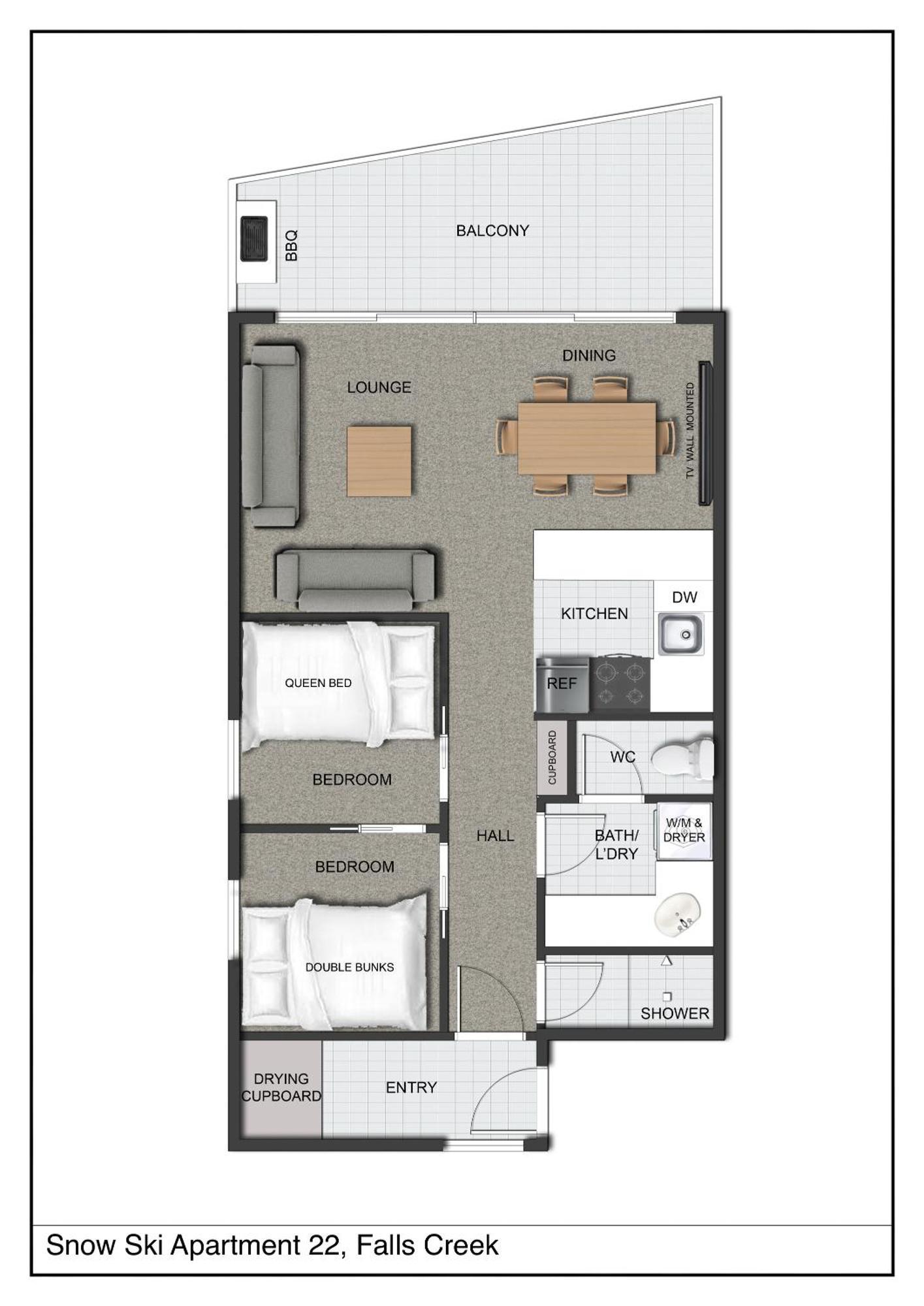 Snow Ski Apartments 22 Falls Creek Exterior photo